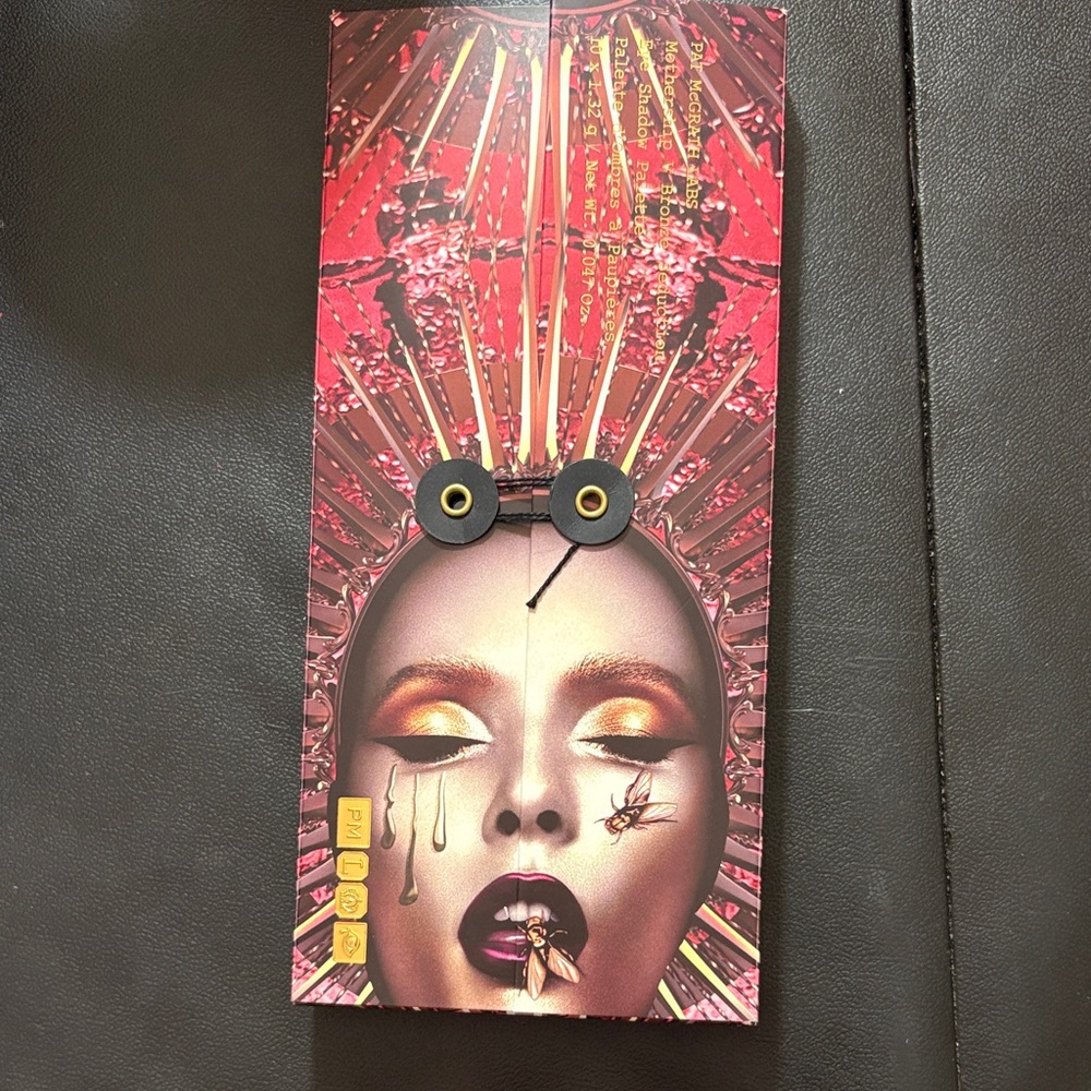 Pat McGrath Eyeshadow Palette - Red and Gold